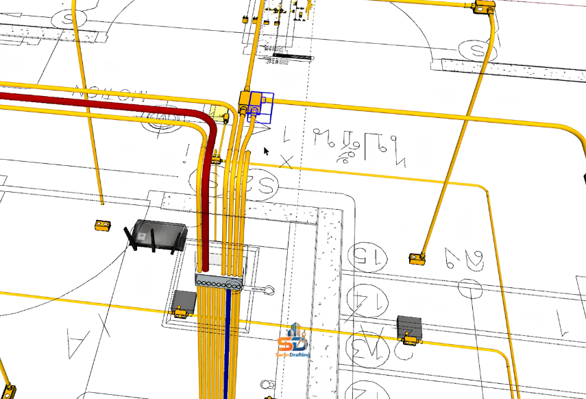 3D As-Built Electrical — View 4
